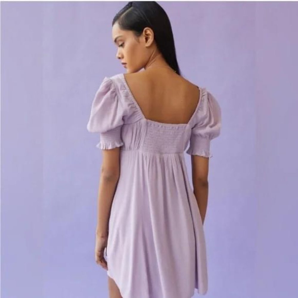 Urban Outfitters - UO Persephone Mini Dress, Purple (XS) - Picture 3 of 3